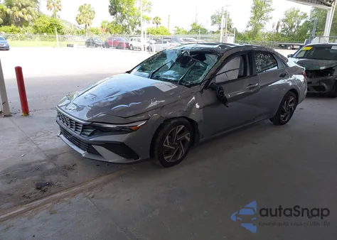 2025 Hyundai Elantra Sel Sport из США, поврежденный, VIN KMHLM4DG3SU866654